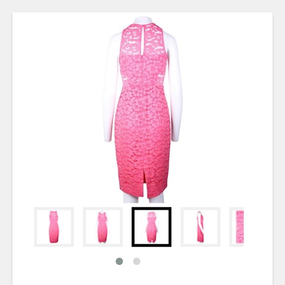 Trina Turk lace cutout midi dress - Picture 3 of 5